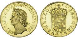 1 Pound Commonwealth of England (1649-1660) Oro 