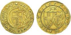 1 Pound Commonwealth of England (1649-1660) Oro 