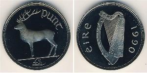 1 Pound Irlanda (1922 - ) Rame/Nichel 