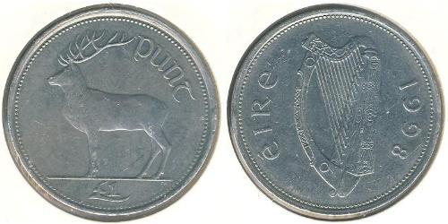 1 Pound Irlanda (1922 - ) Rame/Nichel 