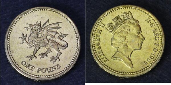 1 Pound 英国  