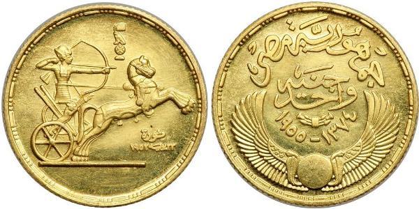 1 Pound 埃及 金 