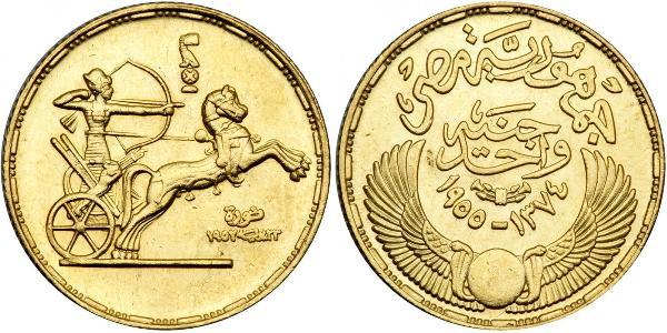 1 Pound 埃及 金 