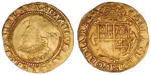 1 Pound 英格兰王国 金 查理一世 (英格蘭) (1600 - 1649)