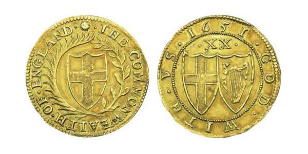 1 Pound 英格兰联邦 金 