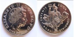 1 Pound United Kingdom (1922-) 镍/銅 伊丽莎白二世 (1926-2022)