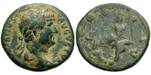 1 Quadrans Empire romain (27BC-395) Bronze Hadrien (76 - 138) 