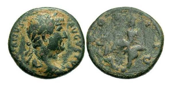 1 Quadrans Impero romano (27BC-395) Bronzo Adriano (76 - 138) 
