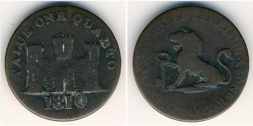 1 Quarto Gibraltar Cobre 