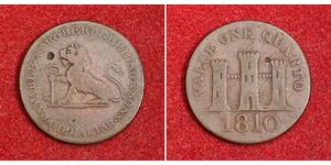 1 Quarto Gibraltar Copper 