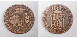 1 Quarto Spain Copper Ferdinand VII of Spain (1784-1833)