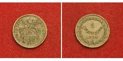 1 Quattrino Папская область (752-1870) Медь 