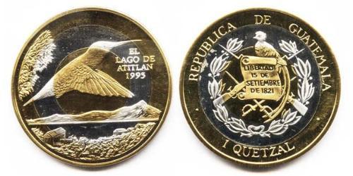 1 Quetzal Guatemala (1838 - ) Bilame 