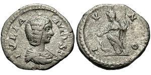 1 Quinarius Empire romain (27BC-395) Argent Julia Domna (?-217)