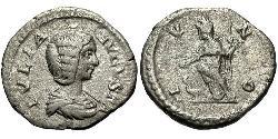 1 Quinarius Impero romano (27BC-395) Argento Giulia Domna (?-217)
