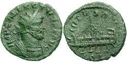 1 Quinarius Britannic Empire (286-296) Bronze Allectus (?-296)