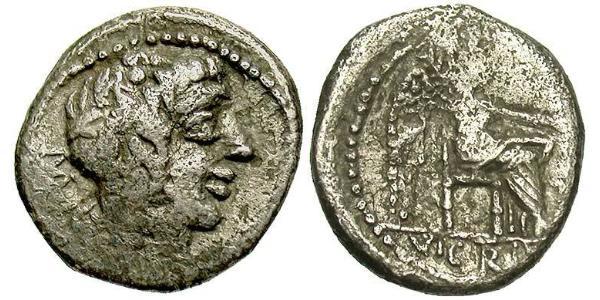 1 Quinarius Römische Republik (509BC-27BC) Silber 