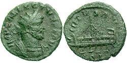 1 Quinarius Британская Империя  (286-296) Бронза Аллект (?-296)