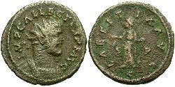 1 Quinarius Британская Империя  (286-296) Бронза Аллект (?-296)