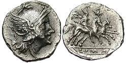 1 Quinarius 罗马共和国 (509 BC - 27 BC) 銀 