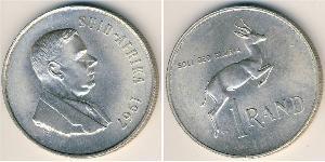 1 Rand Afrique du Sud Argent 