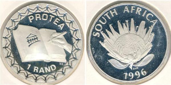 1 Rand Afrique du Sud Argent 