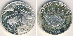 1 Rand Sudafrica Argento 