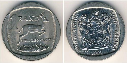 1 Rand Afrique du Sud Cuivre/Nickel 