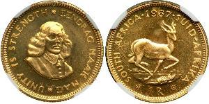 1 Rand South Africa Gold 