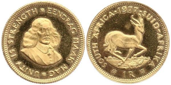 1 Rand South Africa Gold 