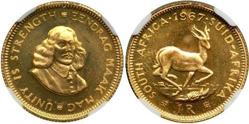 1 Rand Südafrika Gold 