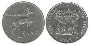 1 Rand Afrique du Sud Nickel 