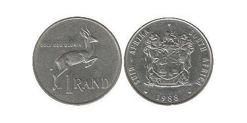 1 Rand Afrique du Sud Nickel 