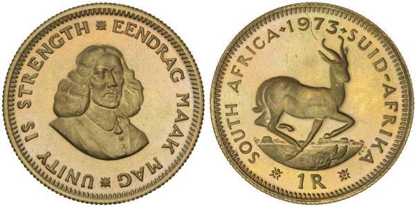 1 Rand Afrique du Sud Or 