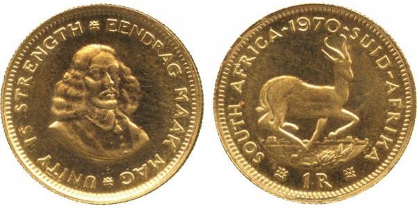 1 Rand Afrique du Sud Or 