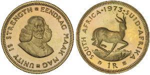 1 Rand Sudáfrica Oro 