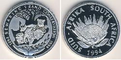 1 Rand Sudáfrica Plata 