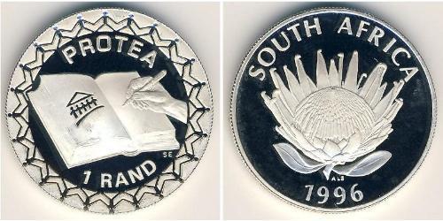 1 Rand Sudáfrica Plata 