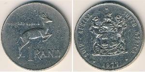 1 Rand Sudafrica Rame/Nichel 