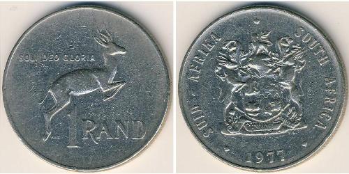 1 Rand Sudafrica Rame/Nichel 
