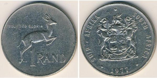 1 Rand Sudafrica Rame/Nichel 