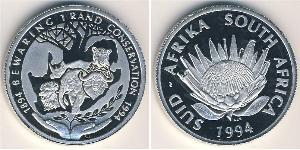 1 Rand Südafrika Silber 