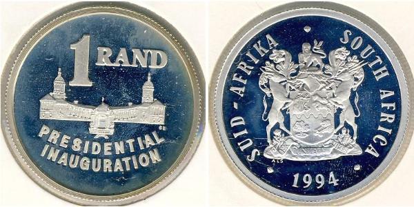 1 Rand Südafrika Silber 