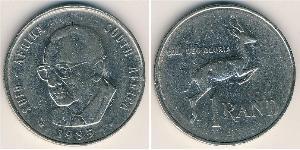 1 Rand South Africa 銅/镍 