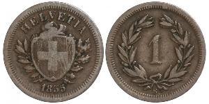 1 Rappen Schweiz Bronze 