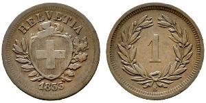 1 Rappen Switzerland Bronze 