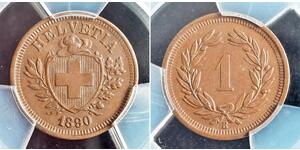 1 Rappen Switzerland Bronze 