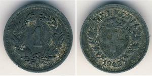1 Rappen Svizzera Bronzo 