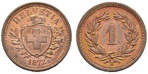 1 Rappen Svizzera Bronzo 