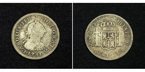1 Real Mexique Argent 